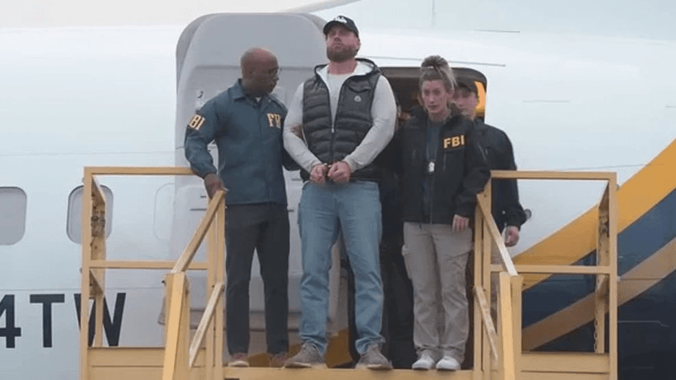 Image for story: VIDEO: FBI footage captures Ryan Wedding's dramatic return to US following arrest