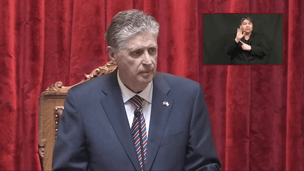 Image for story: McKee pledges affordability, infrastructure upgrades in State of the State Address