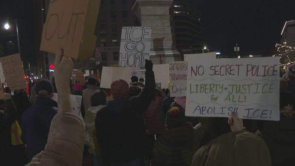 Image for story: Protest held in Portland against Trump administration, ICE activity in Maine