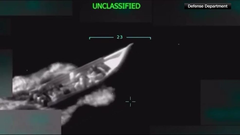 Image for story: US attacked boat with aircraft that looked like civilian plane: report