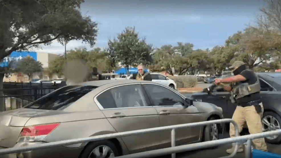 Image for story: ICE vehicle rammed by migrant in San Antonio, agent hospitalized, says Abbott