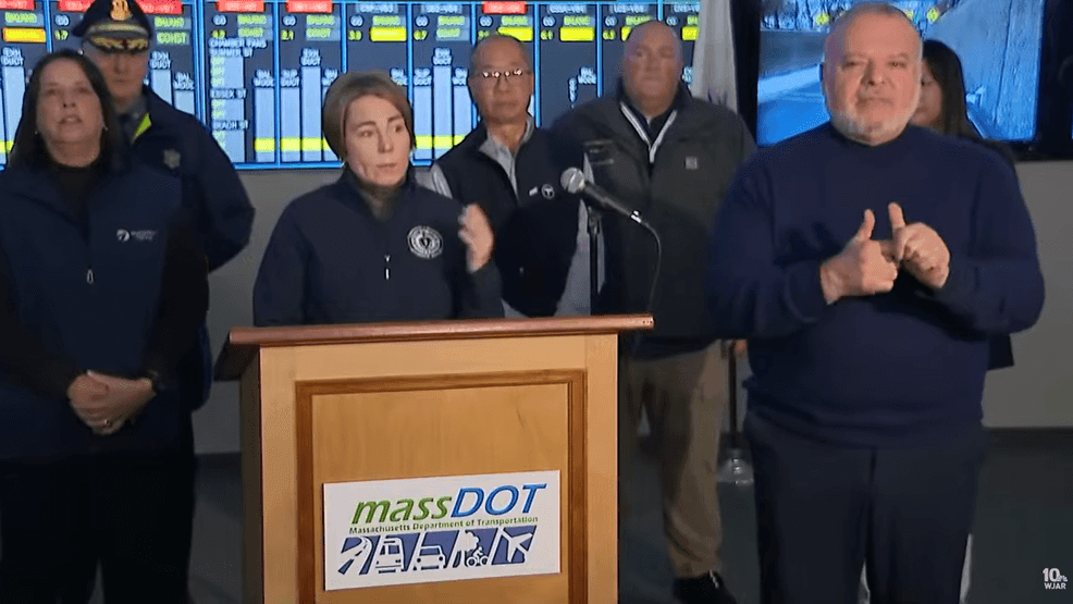 Image for story: Massachusetts Gov. Healey provides winter storm update