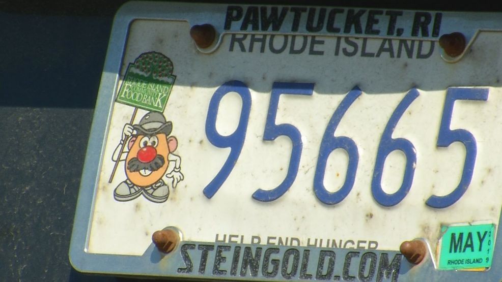 A Mr. Potato Head charity plate. (WJAR)