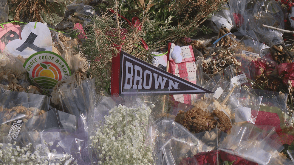 Image for story: Brown students return to campus for first time after shooting
