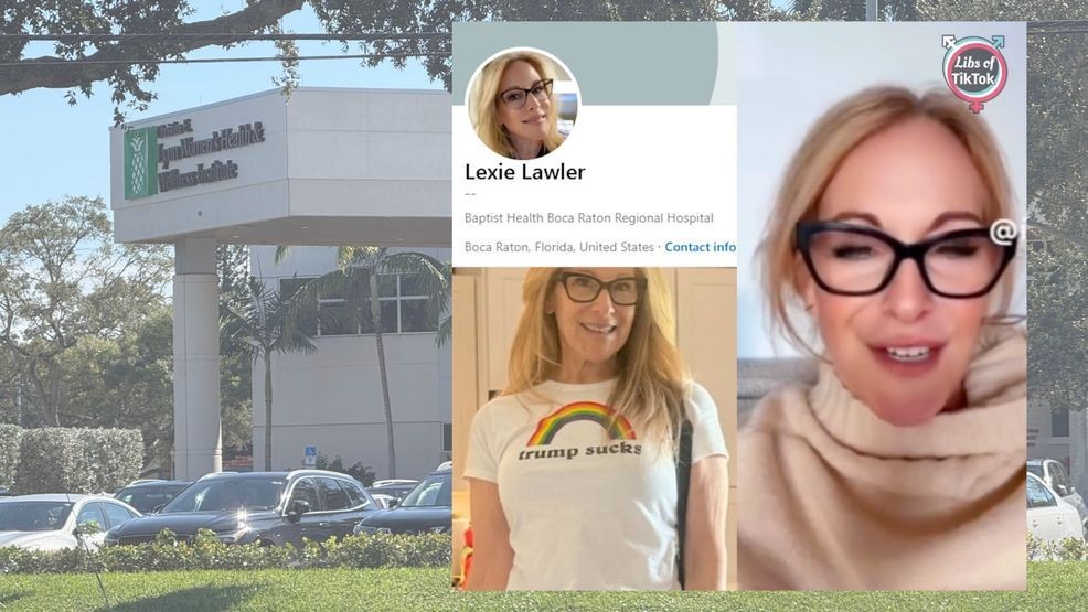 Image for story: Boca Raton nurse fired after graphic TikTok targeting Karoline Leavitt