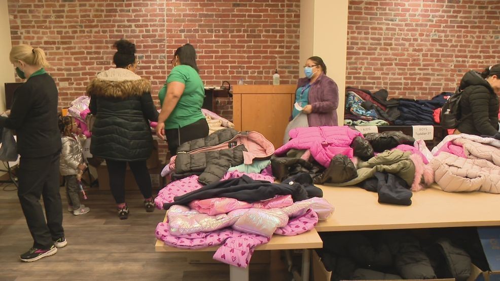 Image for story: Local organizations partner to distribute over 700 coats to children in need