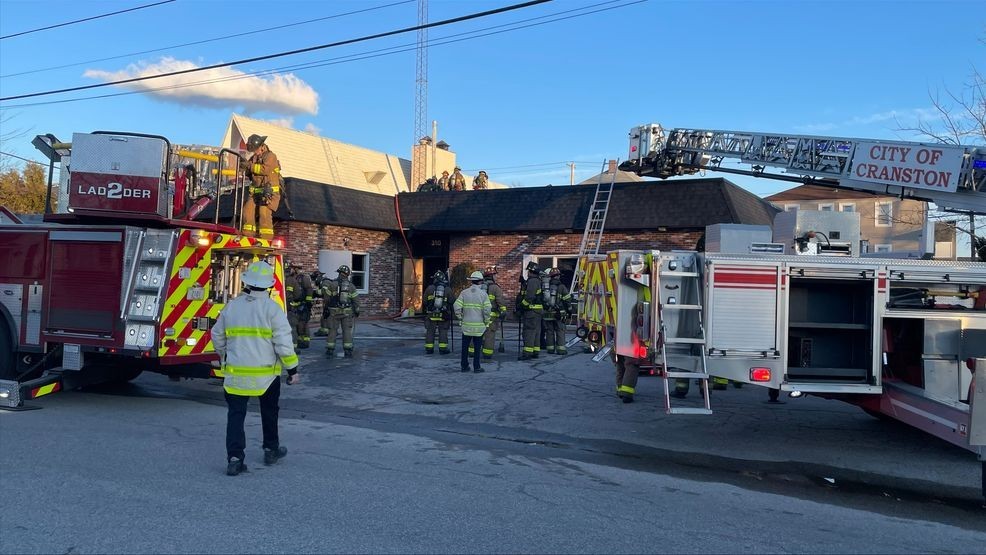 Image for story: Fire breaks out inside Cranston business
