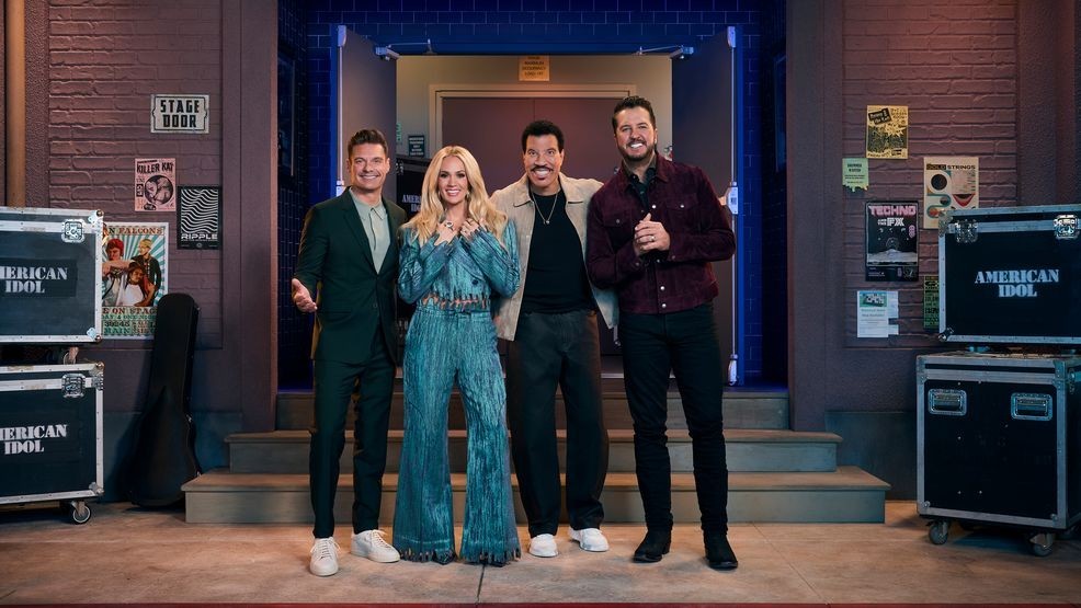 Image for story: Carrie Underwood, Luke Bryan and Lionel Richie’s hysterical bloopers from 'American Idol’