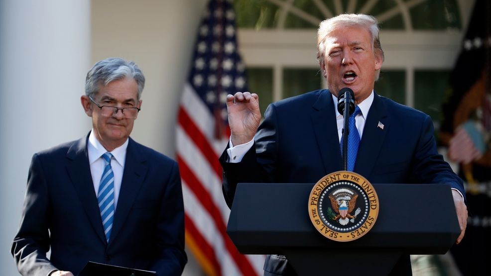Image for story: Trump promises rate cuts with new Fed chair pick as Powell defends cautious approach