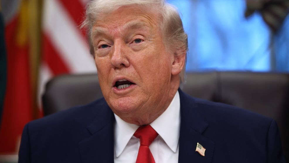 President Donald Trump speaks in the Oval Office at the White House on January 29, 2026 in Washington, DC.