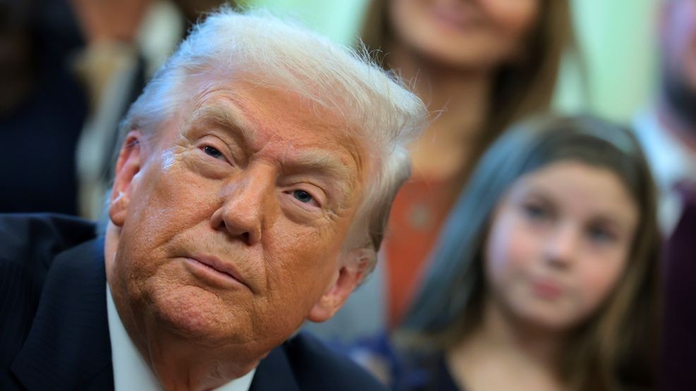 Image for story: Trump says he was told killings in Iran have stopped, as US weighs next steps