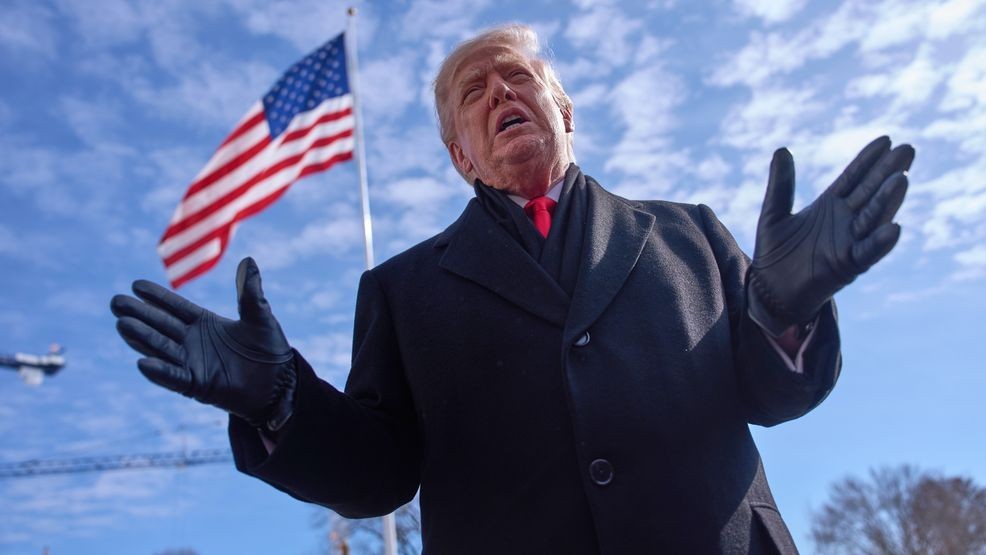 Image for story: President says Good's shooting 'worse' than Pretti's because her parents were 'Trump fans'