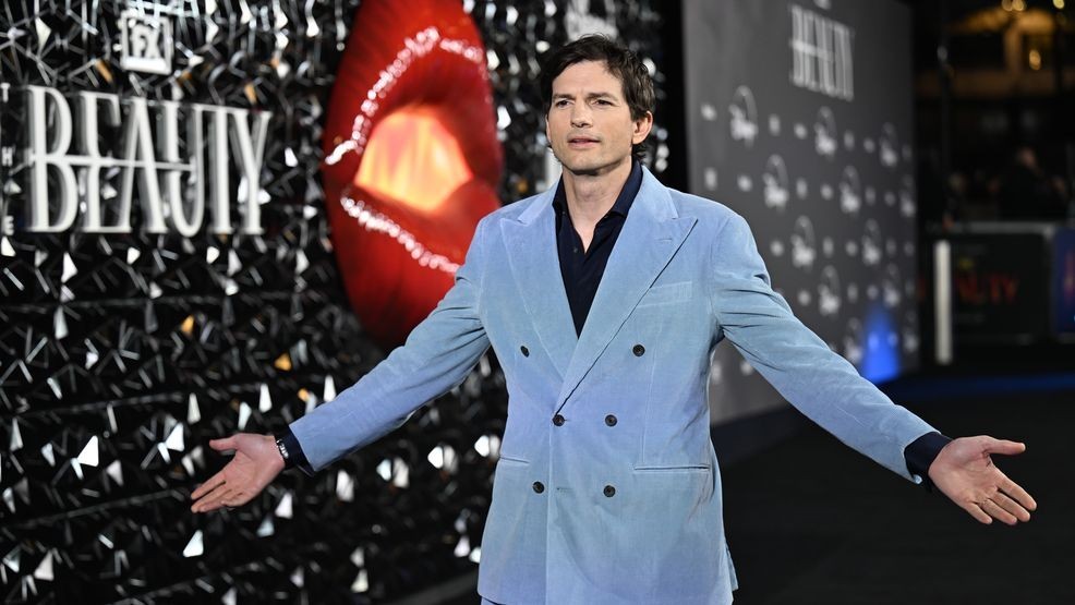 LONDON, ENGLAND - JANUARY 16: Ashton Kutcher attends "The Beauty" UK Premiere at Odeon Luxe West End on January 16, 2026 in London, England. (Photo by Kate Green/Getty Images)