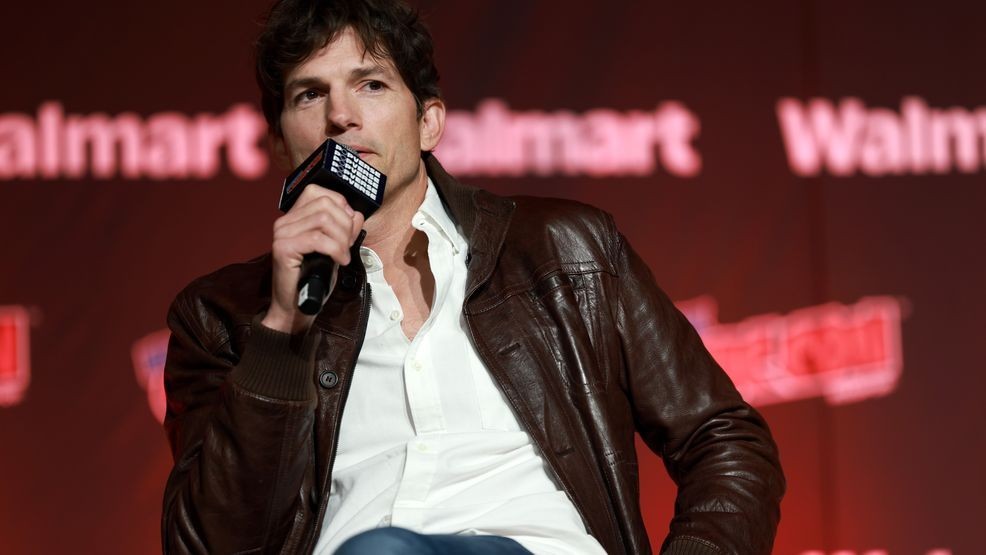 NEW YORK, NEW YORK - OCTOBER 11: Ashton Kutcher speaks onstage during FX’s “The Beauty” Sneak-Peek and Q&A during New York Comic Con 2025 at The Jacob K. Javits Convention Center on October 11, 2025 in New York City. (Photo by Jason Mendez/Getty Images for ReedPop)